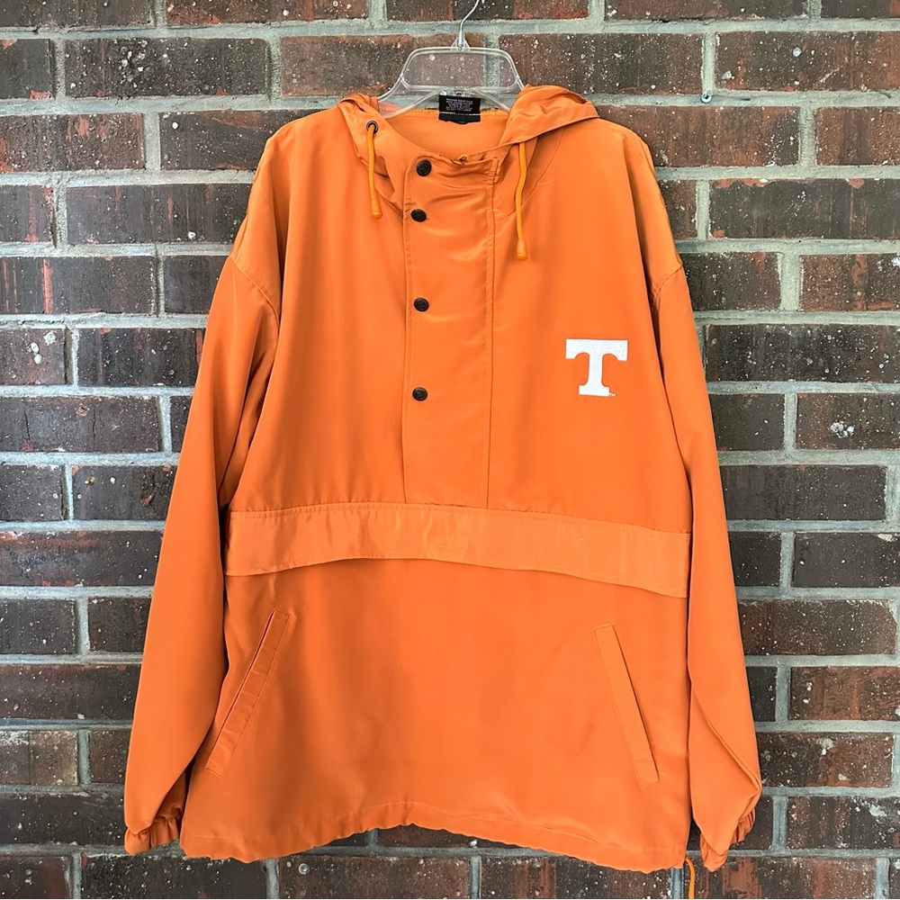Vintage Tennessee Volunteers Pullover Quarter zip Hooded Jacket